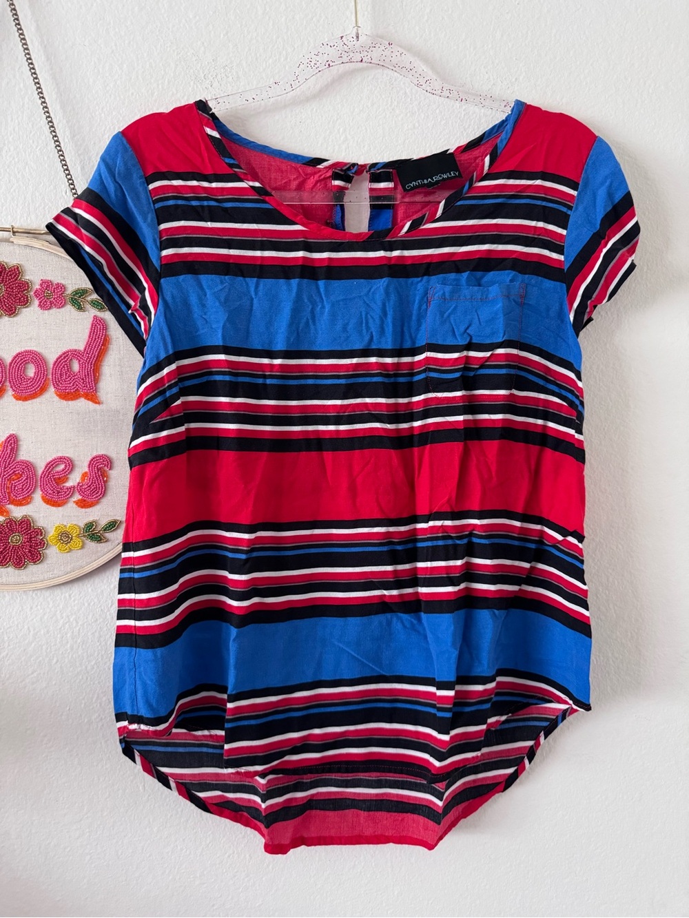 Cynthia Rowley Striped Top